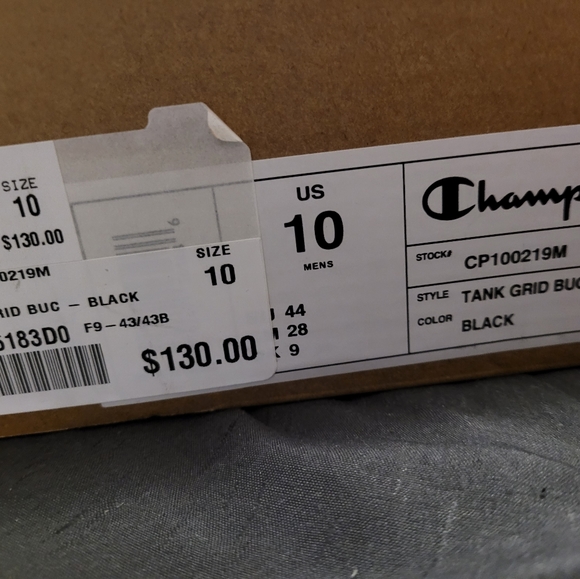 Champion Black Tanks for Men - Picture 4 of 5